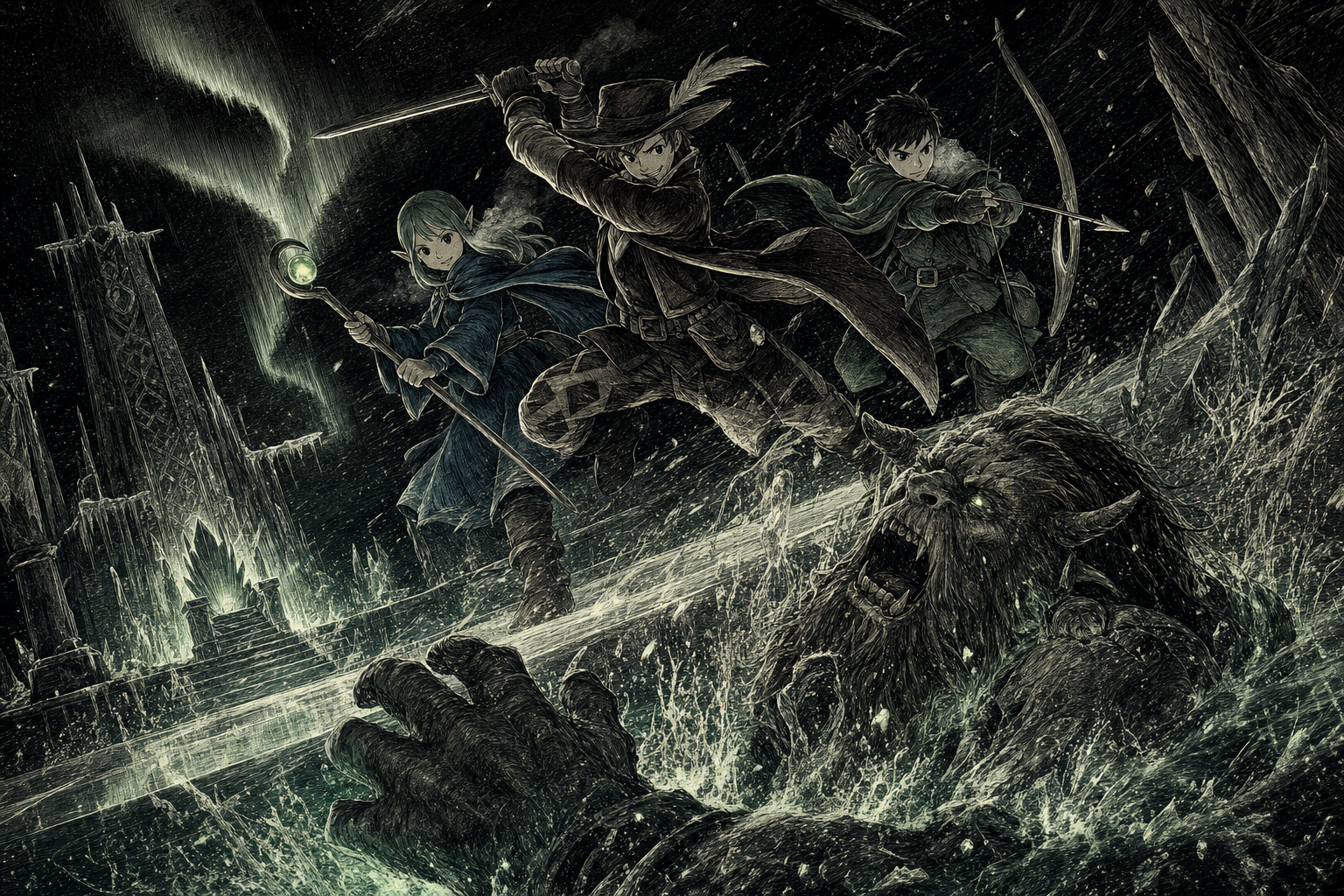 Stillborn Throne of the Long Winter dungeon cover art