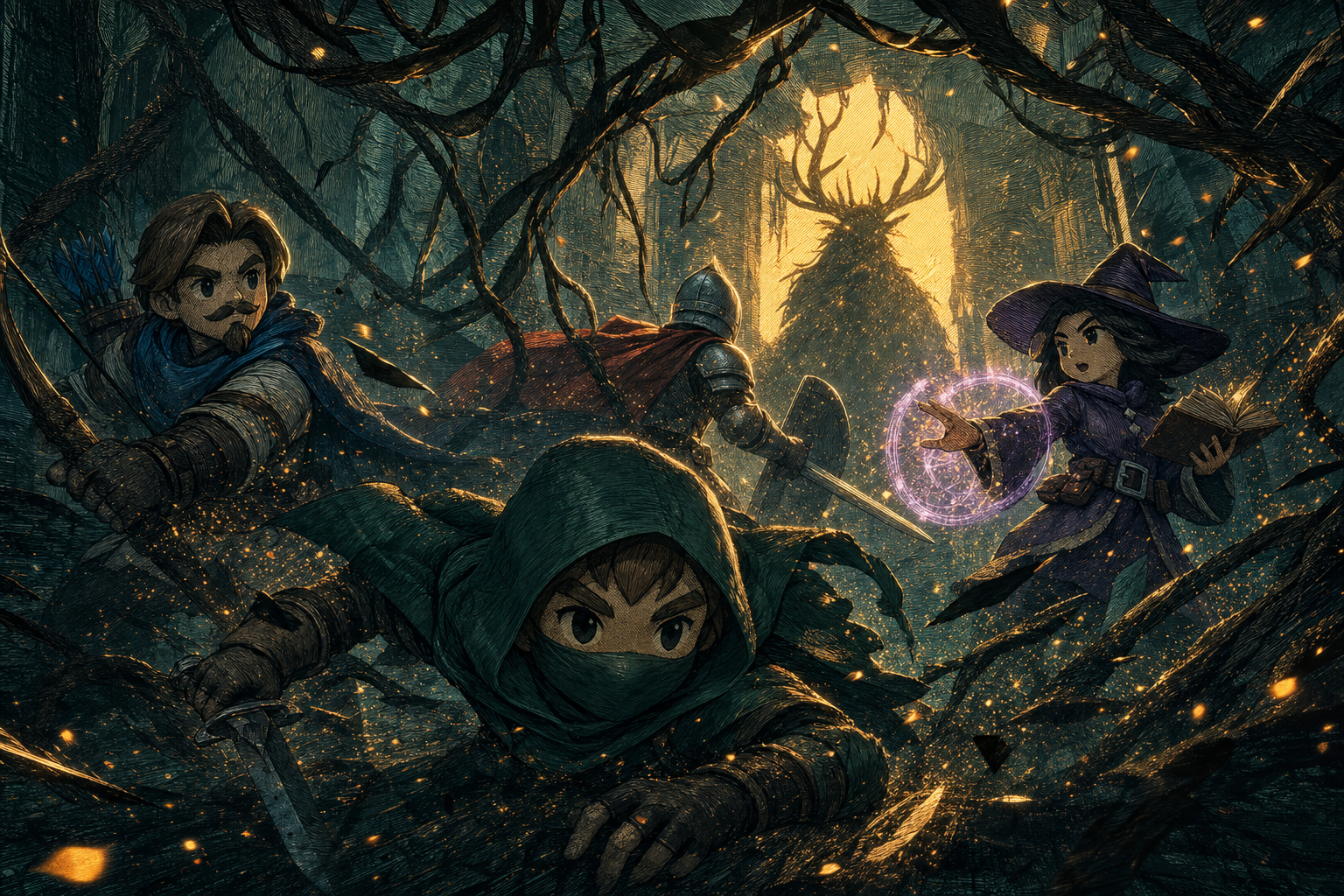 Whispering Hollow of the Stag King